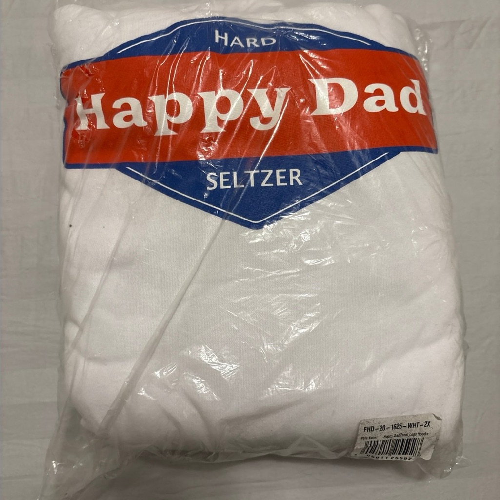 Happy Dad White Sweatshirt